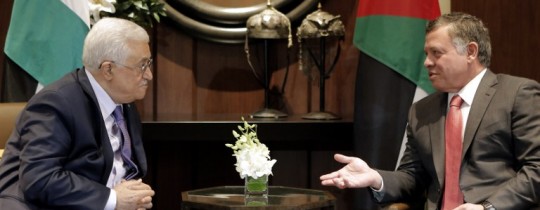 الملك عبد الله وعباس