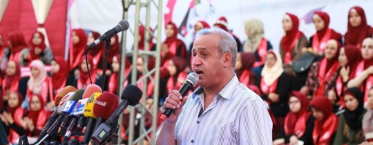 مزهر خلال كلمته بحفل غرس وبناء