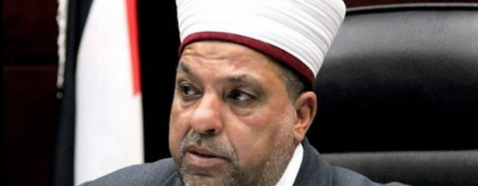 وزير الأوقاف الفلسطيني يوسف ادعيس