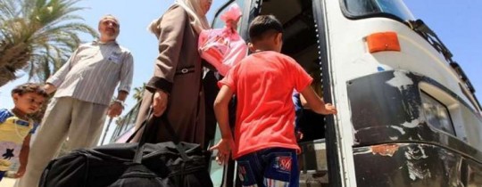 مغادرة ثمان حافلات في اليوم الأخير من فتح معبر رفح