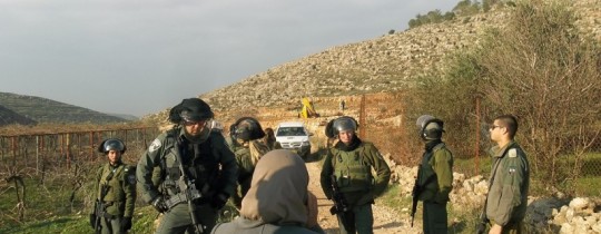 الاحتلال يُجرف أراضي شرق بيت لحم