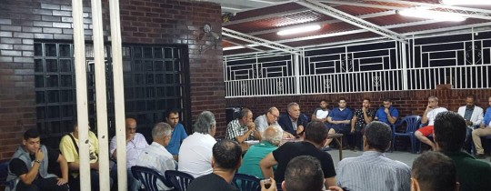 لقاء الطاهر بأبناء الجالية الفلسطينية بفنزويلا