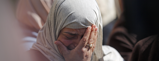 أرشيفية - والدة أحد الشهداء 