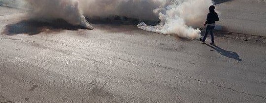 من المواجهات في الخليل اليوم