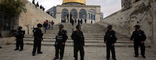 شرطة الاحتلال في باحات الأقصى