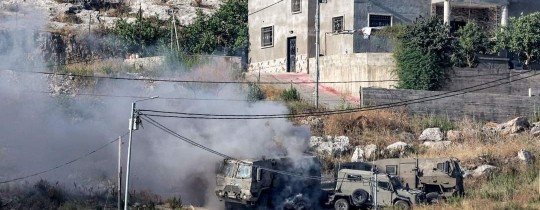 تفجير الآليات في جنين قبل أيام