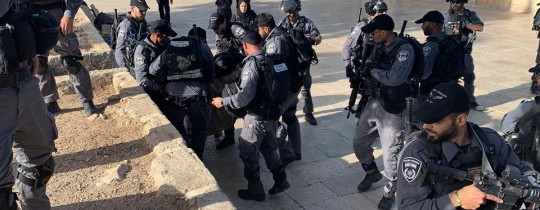 قوات الاحتلال في الأقصى اليوم الأحد