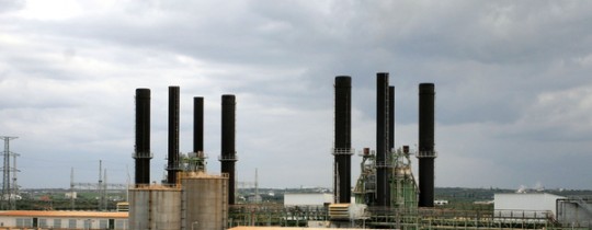 محطة كهرباء غزة