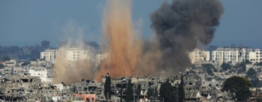 قصف الاحتلال لمدينة غزّة