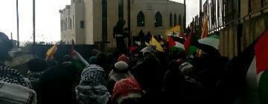 من تشييع الشهيدة رقية أبو عيد