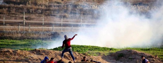 اختفاء شاب شارك في مواجهات شرق البريج أمس الجمعة بغزة