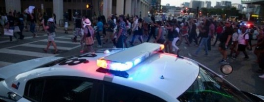 من مكان حادث الطعن 