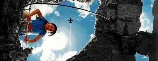 تعبيرية-المنازل المهدمة في غزة