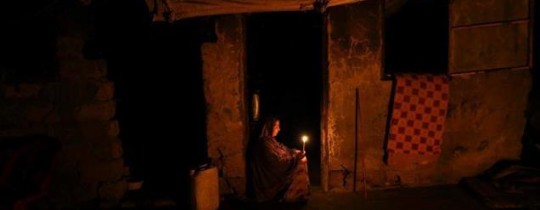 غزة في الظلام