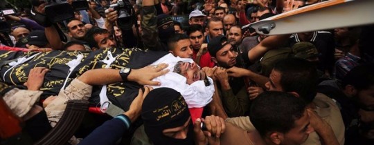 تشييع أحد قادة سرايا القدس الذي ارتقى جراء قصف النفق