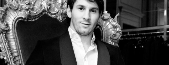 وتوج ليونيل ميسي كأفضل لاعب مهاجم في الدوري الإسباني