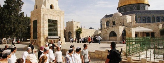 مستوطنون يجددون اقتحاماتهم لباحات المسجد الأقصى