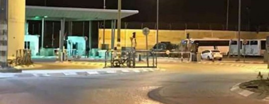 حاجز قلنديا الليلة