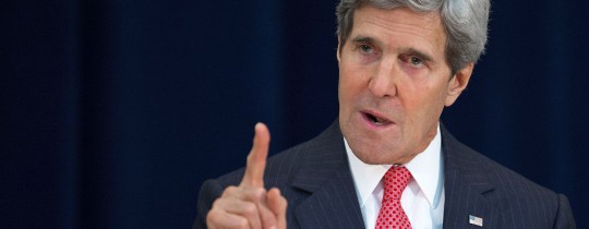 وزير الخارجية الأمريكي جون كيري