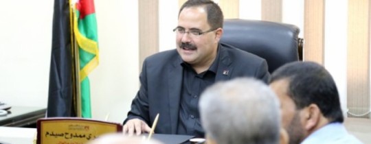 صبري صيدم في غزة