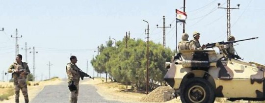 الجيش المصري بسيناء