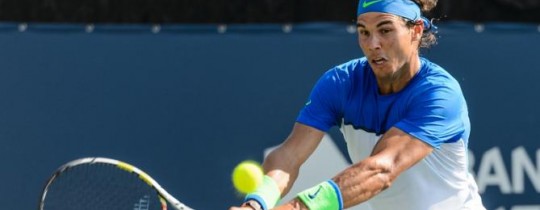 لاعب التنس الاسباني رافائيل نادال