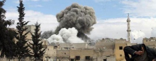 غارات على مدينة الباب - أرشيف