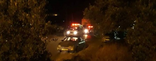 اصابتان خلال مواجهات مع الجيش والمستوطنين جنوب نابلس