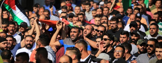 تشييع جثمان الشهيد يوسف محارب