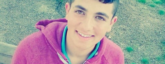 الشهيد عدي أكرم أبو خليل (15 عاما) 