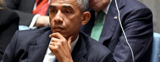 الرئيس الامريكي أوباما ووزير خارجيته كيري