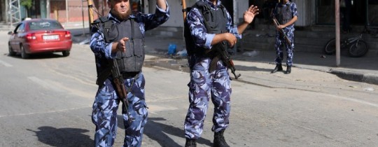 الأجهزة الأمنية بغزة