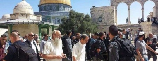 مستوطنون يجددون اقتحاماتهم لباحات المسجد الأقصى