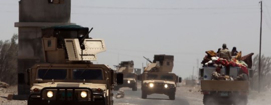 القوات العراقية تتقدّم بالفلوجة