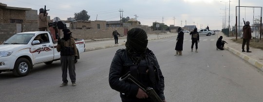 أفراد داعش في سوريا