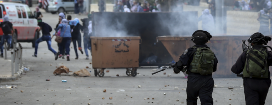 (6) إصابات في مواجهات مع قوات الاحتلال ببلدة عزون