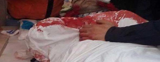 جثمان الشهيد بلال زايد