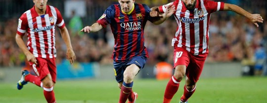 اتليتكو وبرشلونة