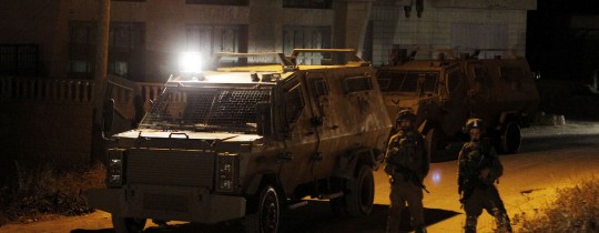 اقتحامات الجيش الإسرائيلي