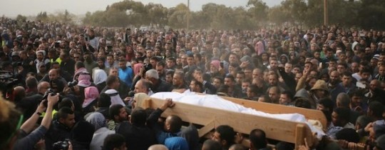 تشييع الشهيد يعقوب أبو القيعان