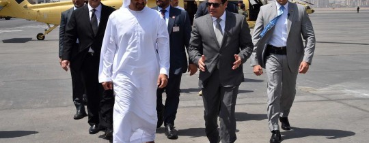 الرئيس السيسي ومحمد بن زايد
