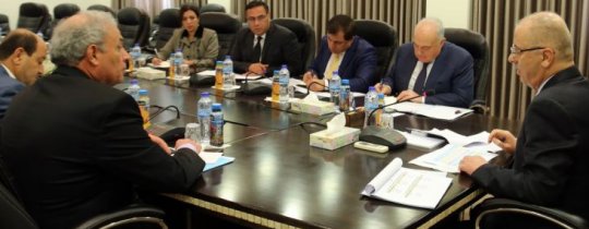 الحمد الله يترأس اجتماعًا للجنة الإدارية الخاصة بموظفي غزة