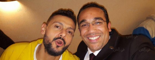 الشاب حمزة الدراوي والفنان رامز جلال