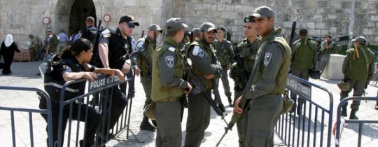 شرطة الاحتلال بالقدس المحتلة - أرشيف