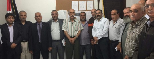 مدير عام علاقات العمل بحكومة التوافق يلتقي قيادة الاتحاد العام لنقابات عمال فلسطين بغزة