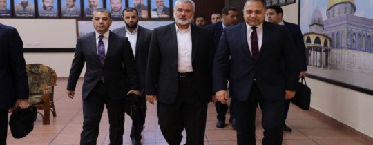 الوفد الأمني المصري التقى بقيادة حماس