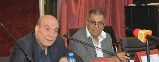 ماهر الطاهر عضو المكتب السياسي للجبهة الشعبية ومعاد الجحري نائب الكاتب الوطني للنهج الديمقراطي بالمغرب