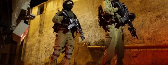 قوات الاحتلال الصهيوني خلال حملة ملاحقة