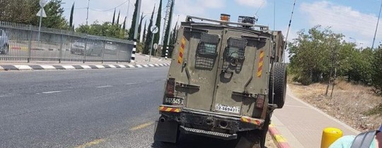 دهس شاب وفتى واعتقالهما في قباطية