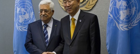 عباس وكي مون